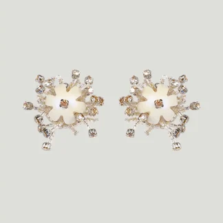 White Solace Earrings
