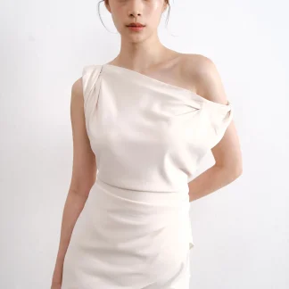 Ivory Cruz Asymmetric Top